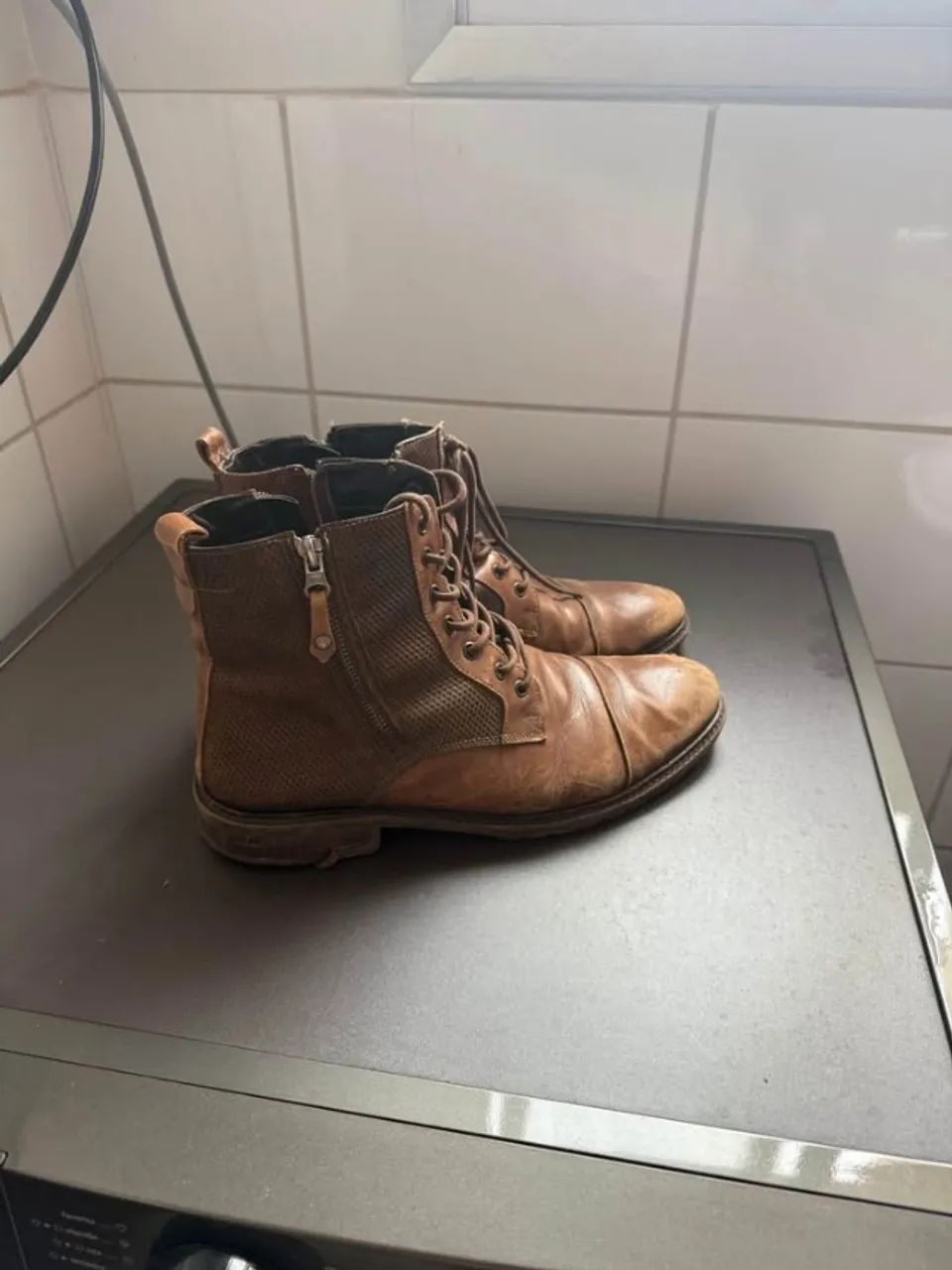Bota Masculina de Couro Legítimo - IMPÉRIO - Foto 2