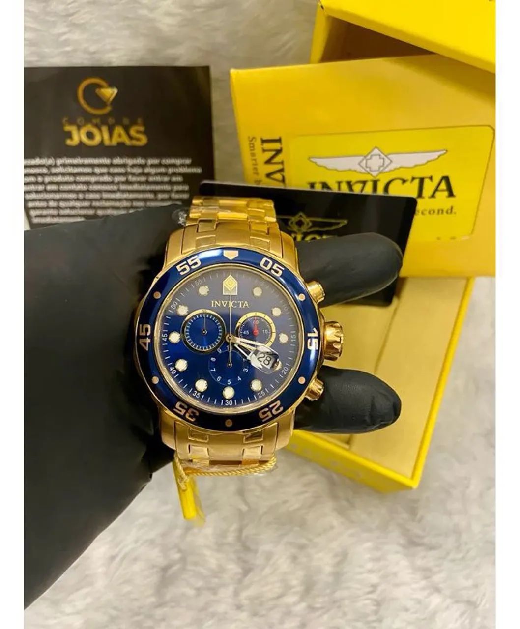 Relógio invicta pro diver funciona prova d'água  - Foto 2