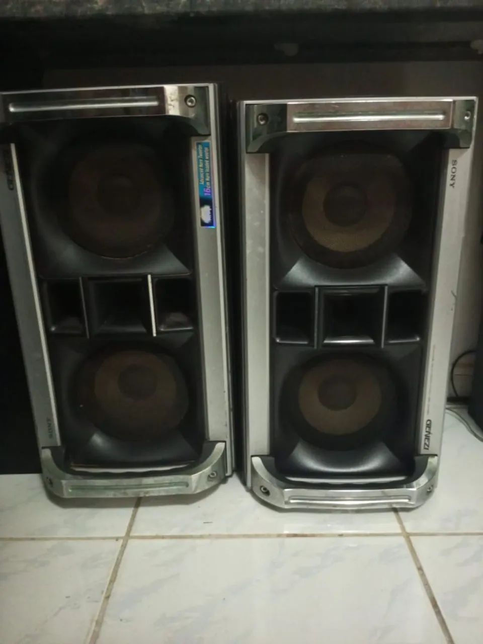 Caixas de som sony