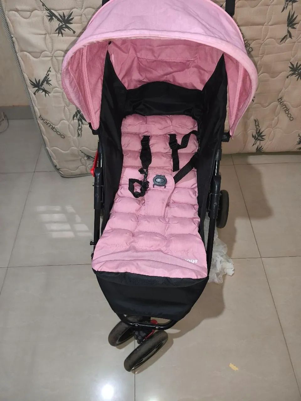 Carrinho+bebê conforto  - Foto 6