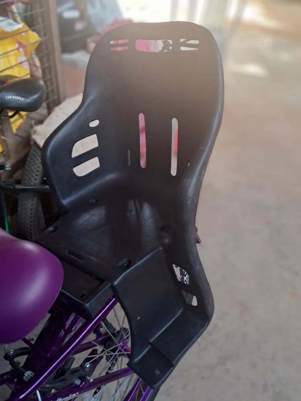 Cadeira de bicicleta infantil 
