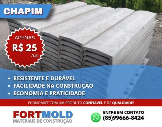 CHAPIM PRÉ-MOLDADO