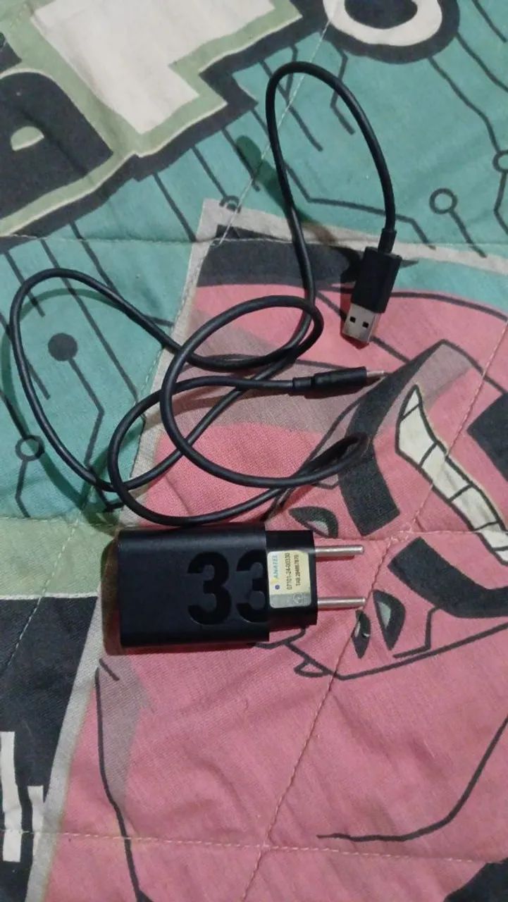 Carregador original da Motorola 