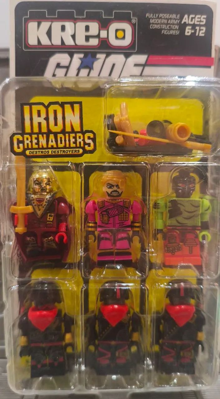 GI JOE KRE-O/IRON GRENADIERS