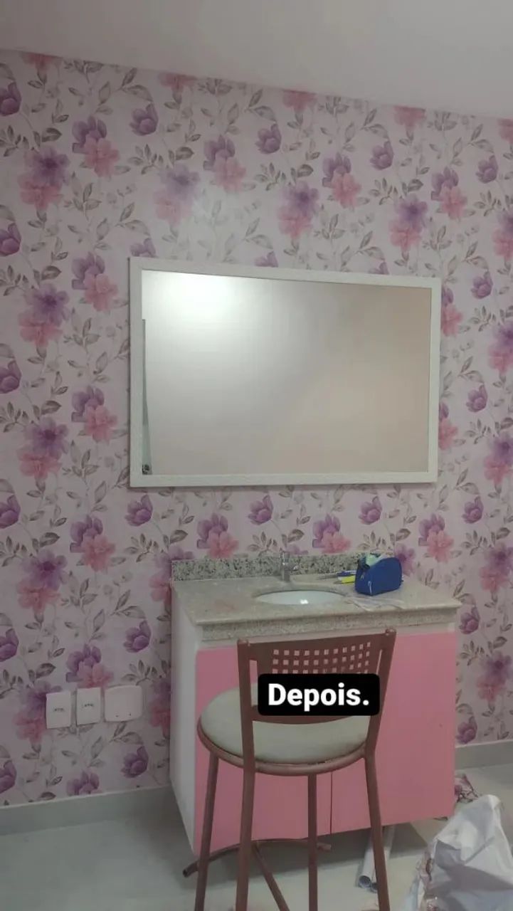 Aplicação de papel de parede, plotagens  - Foto 4