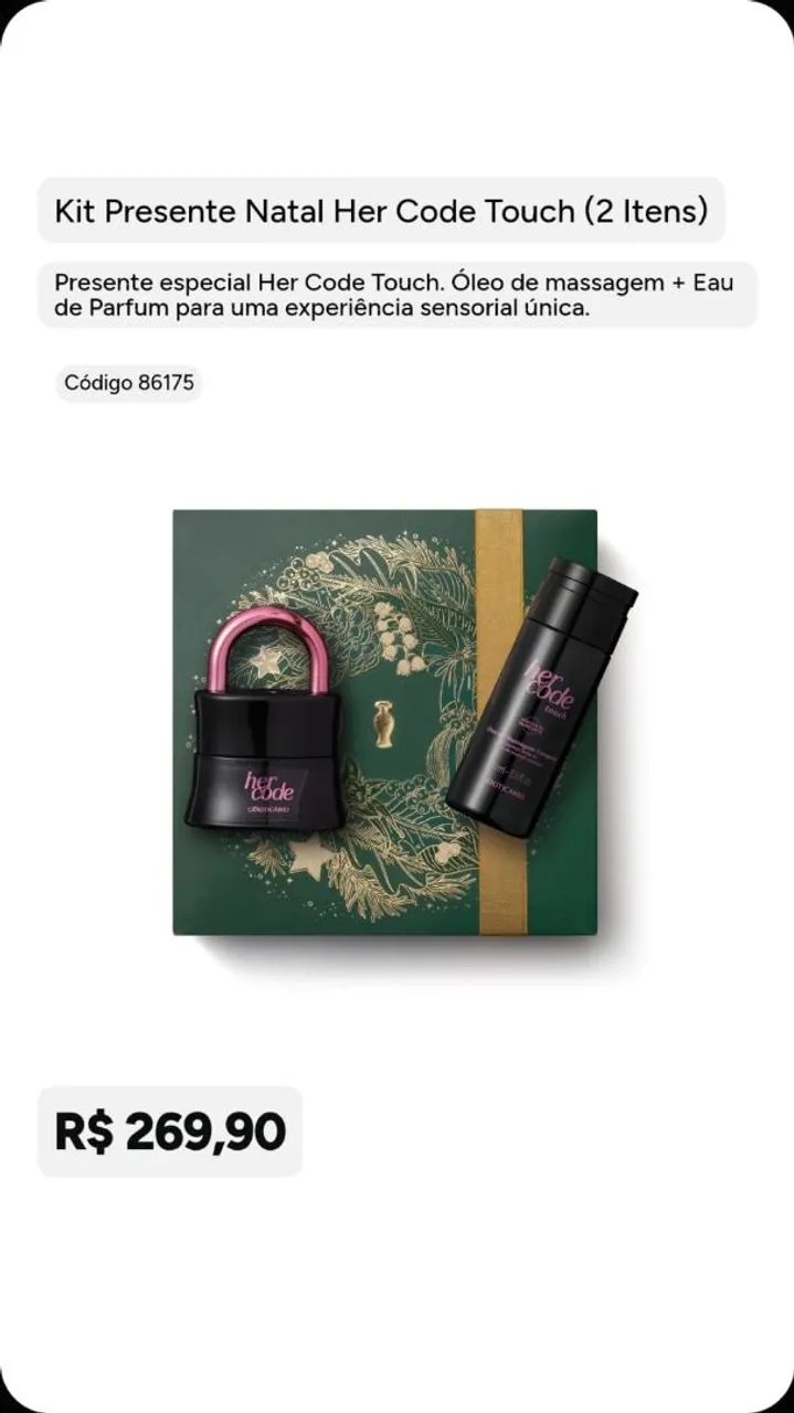 Kit Her Code - Foto 2