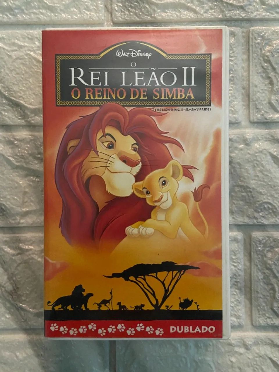 O REI LEÃO 2 O REINO DE SIMBA VHS