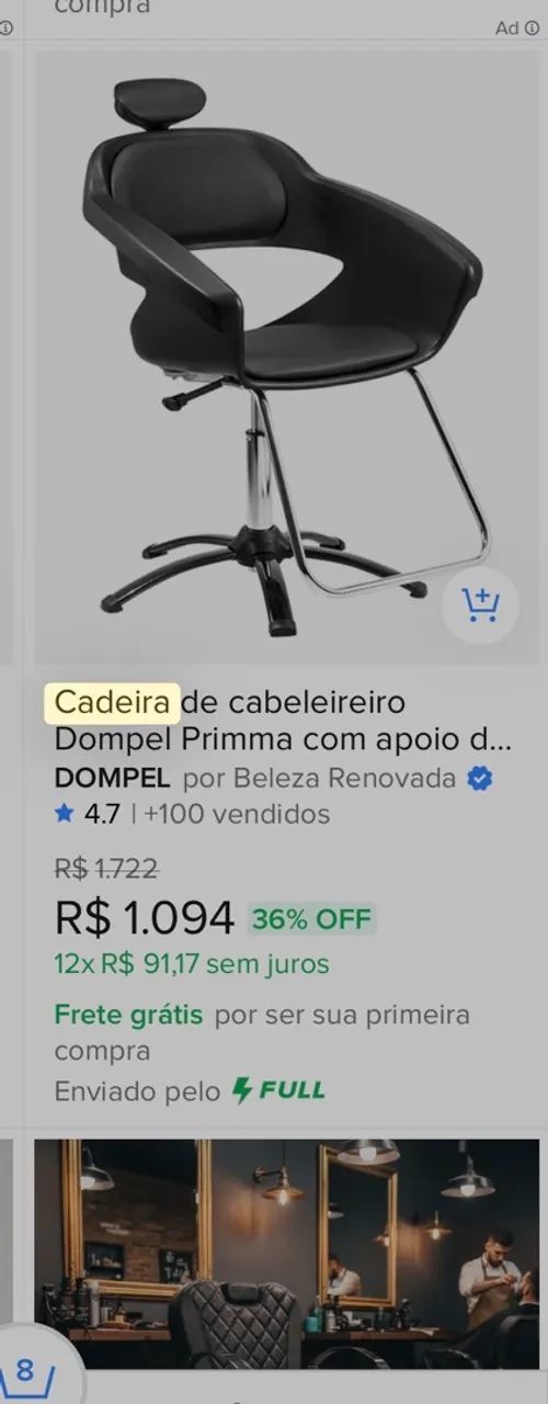 Cadeira e bancada  - Foto 2