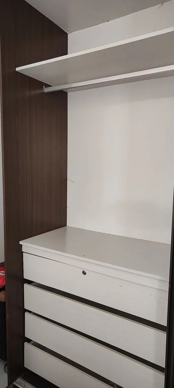 Guarda roupa com espelho  - Foto 4