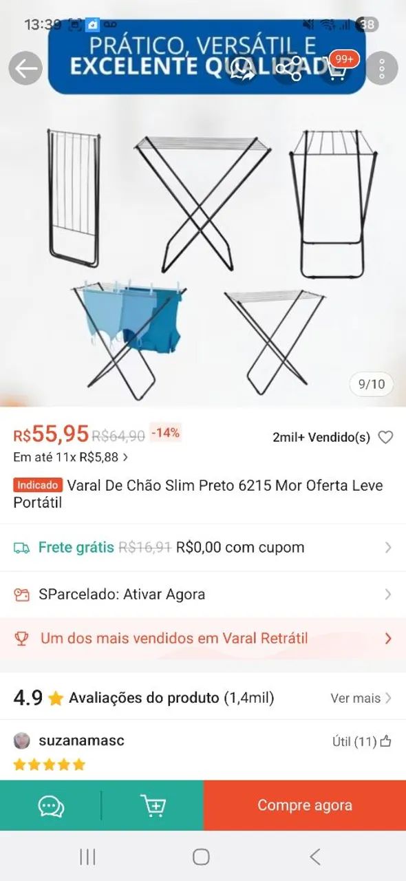 Varal de chao
