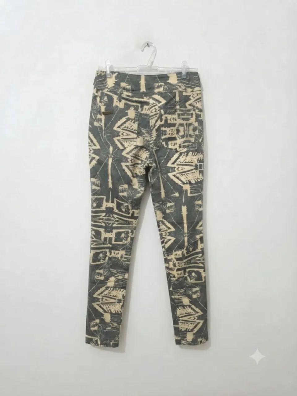 Calça Skinny Estampada Rock Country Tam 36 - Foto 2