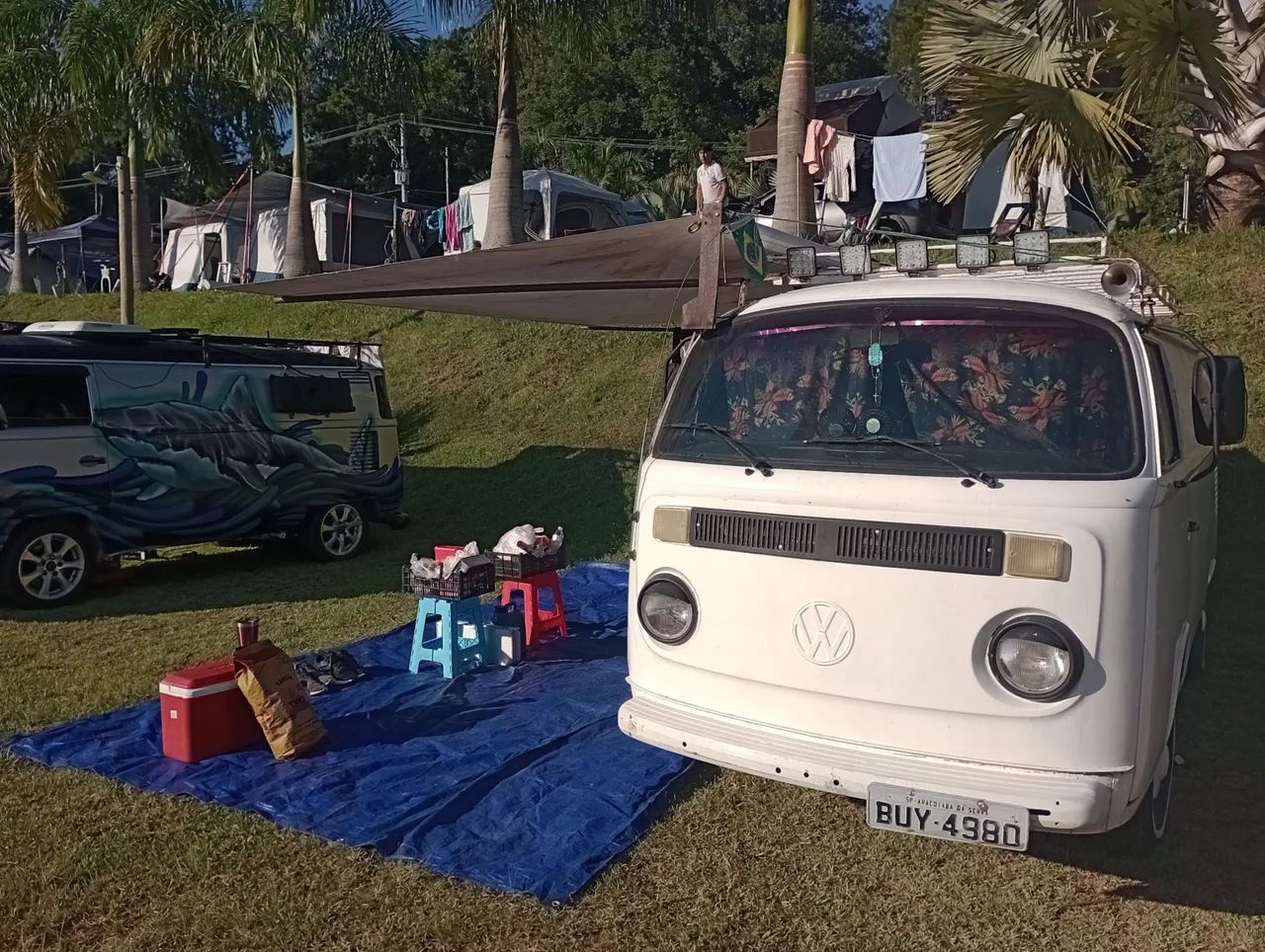 Kombi Motor Home excelente para amantes de viagem e aventuras 