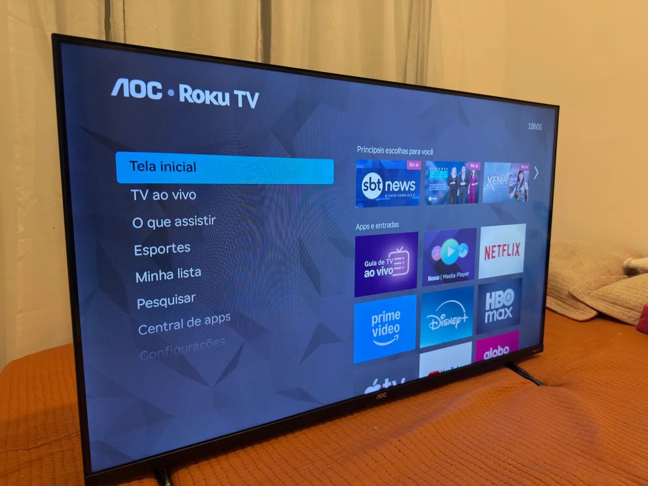 TV SMART 43' AOC ROKU TV - Foto 2