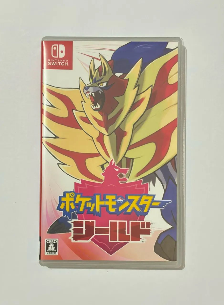 Pokémon Shield Nintendo Switch textos em inglês 