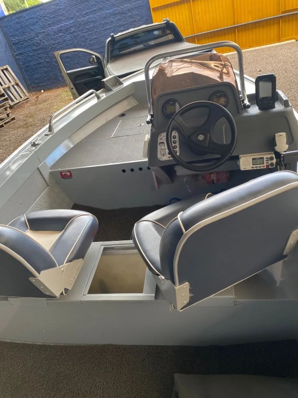 LANCHA MARAJO 17PES MOTOR 90HP - Foto 7