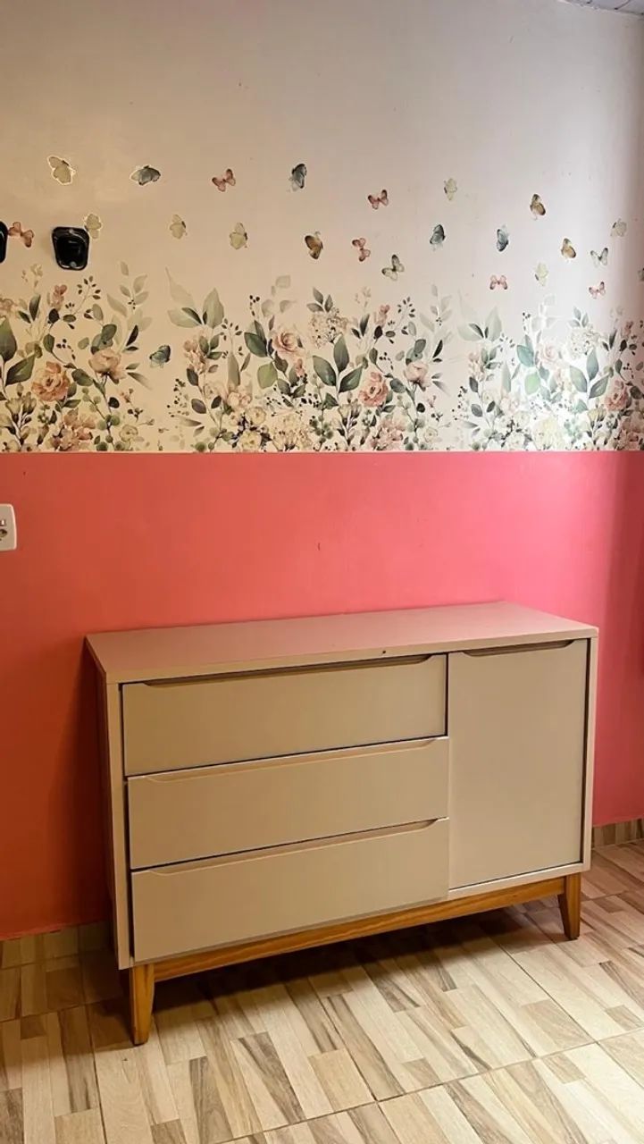 Cômoda em mdf rose  - Foto 3