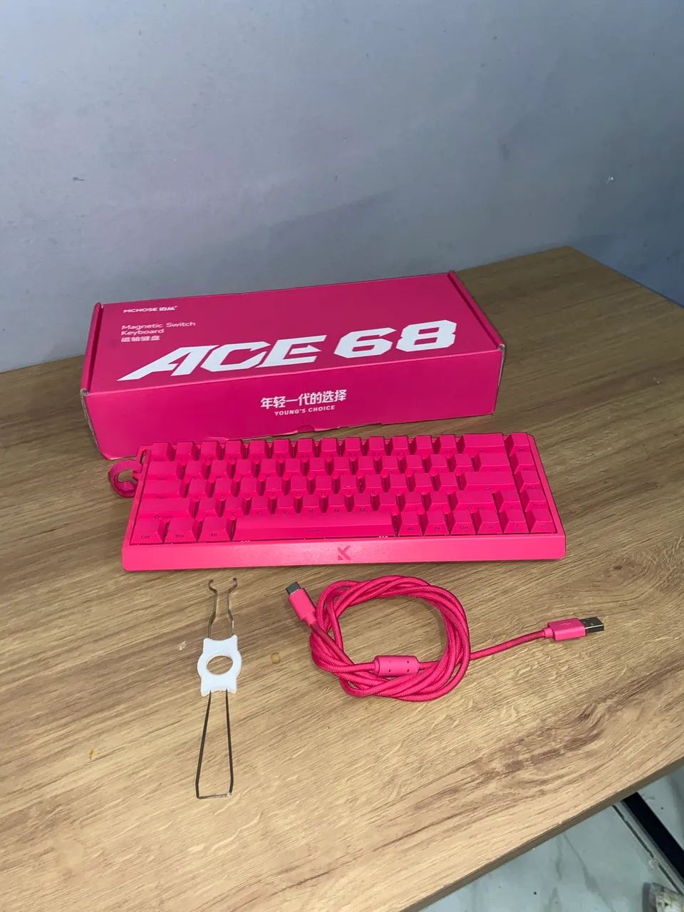 teclado magnético acer 68 rosa  - Foto 4