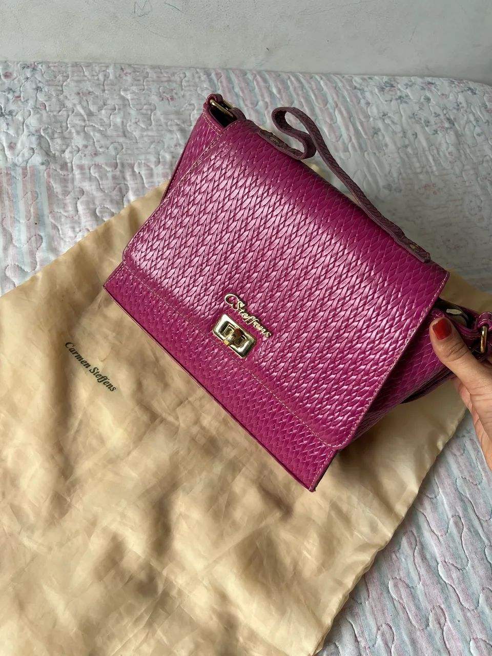 Bolsa CSteffens Original Rosa - Foto 2