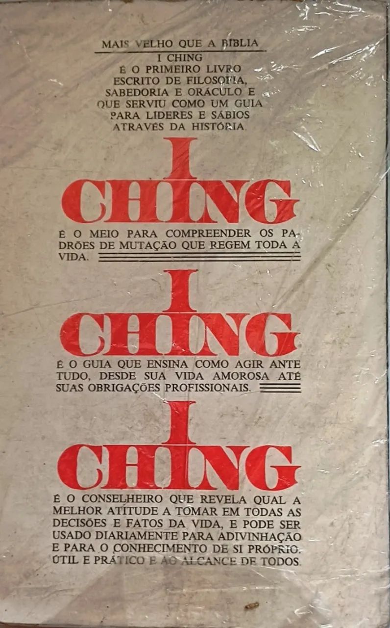 I CHING LIVRO DAS MUTAÇÕES 