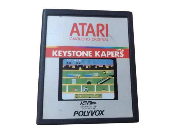 Keystone Kapers - Cartucho Original Polyvox Para Atari - CDs, DVDs