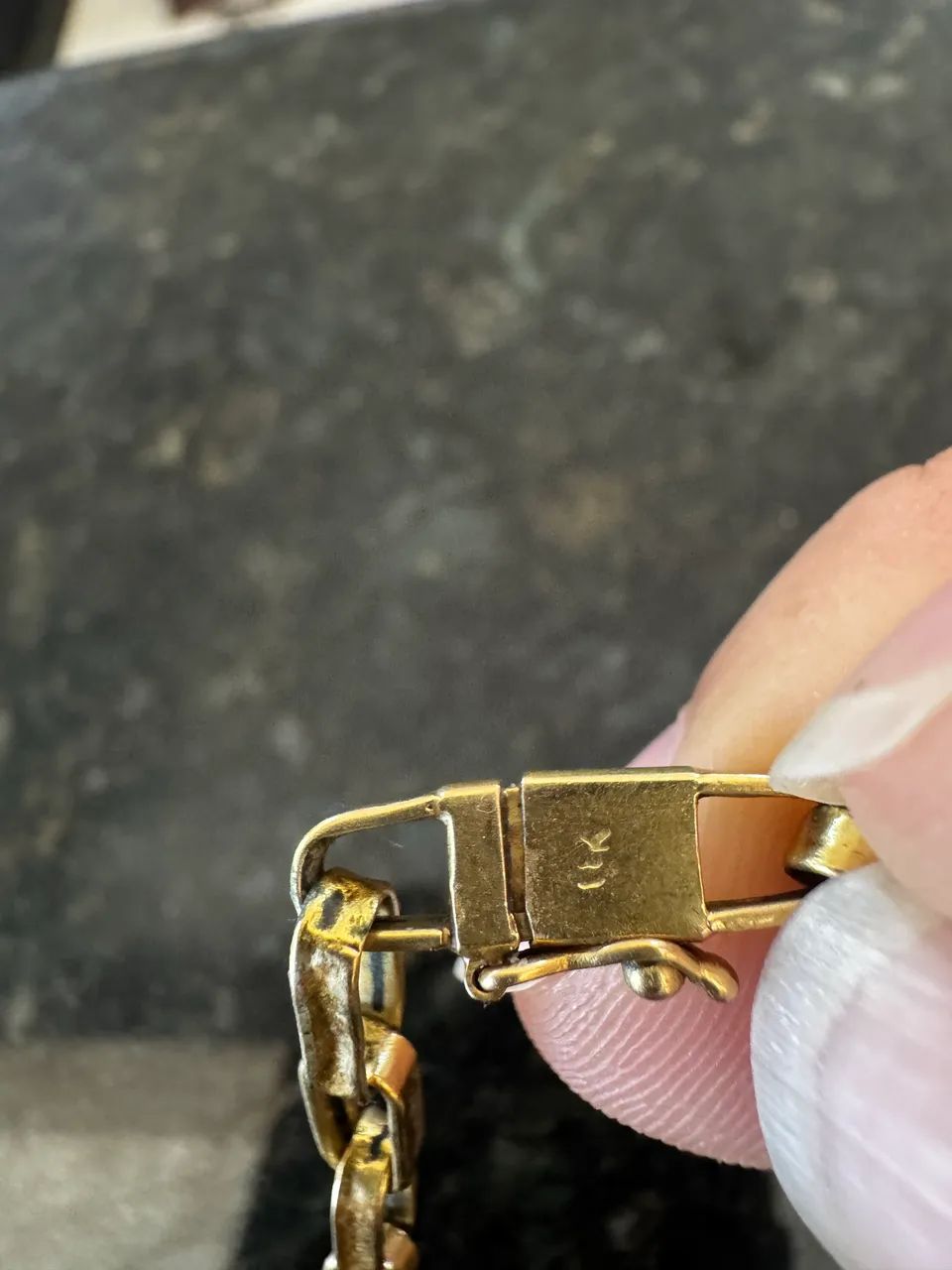 Cordão de ouro cadeado Marataízes  - Foto 2