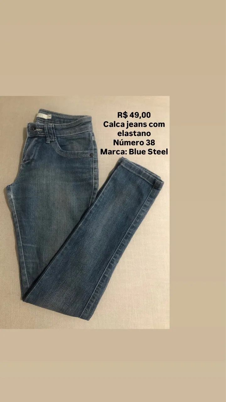 Cal ça jeans feminina número 38 - Foto 2