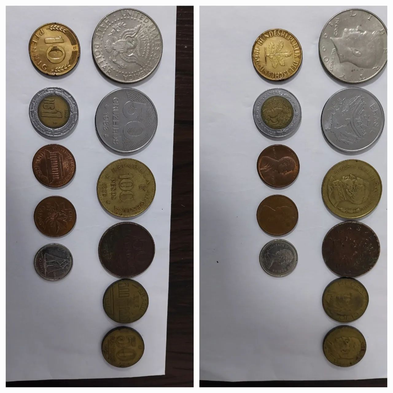 Lote Moedas Antigas