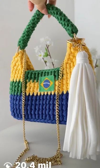Bolsa de crochê 
