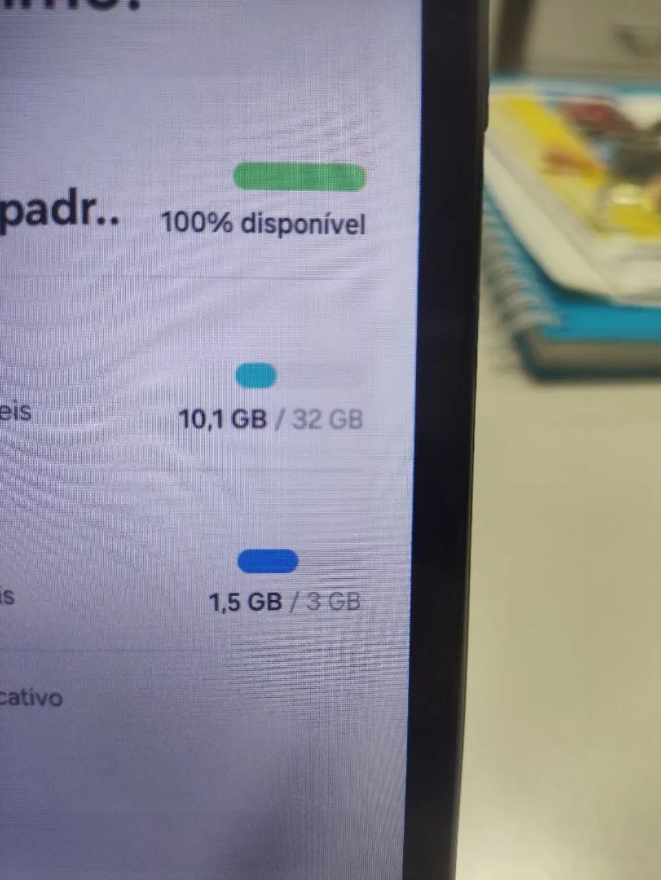 Tablet Samsung A7 lite - ótimo pra Uber e 99 - Foto 5
