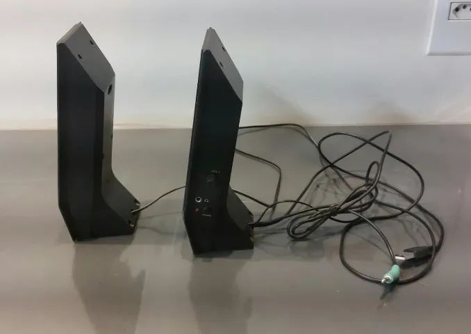 Caixas de som Multilaser Shadow 8W RMS USB Preto - Foto 2