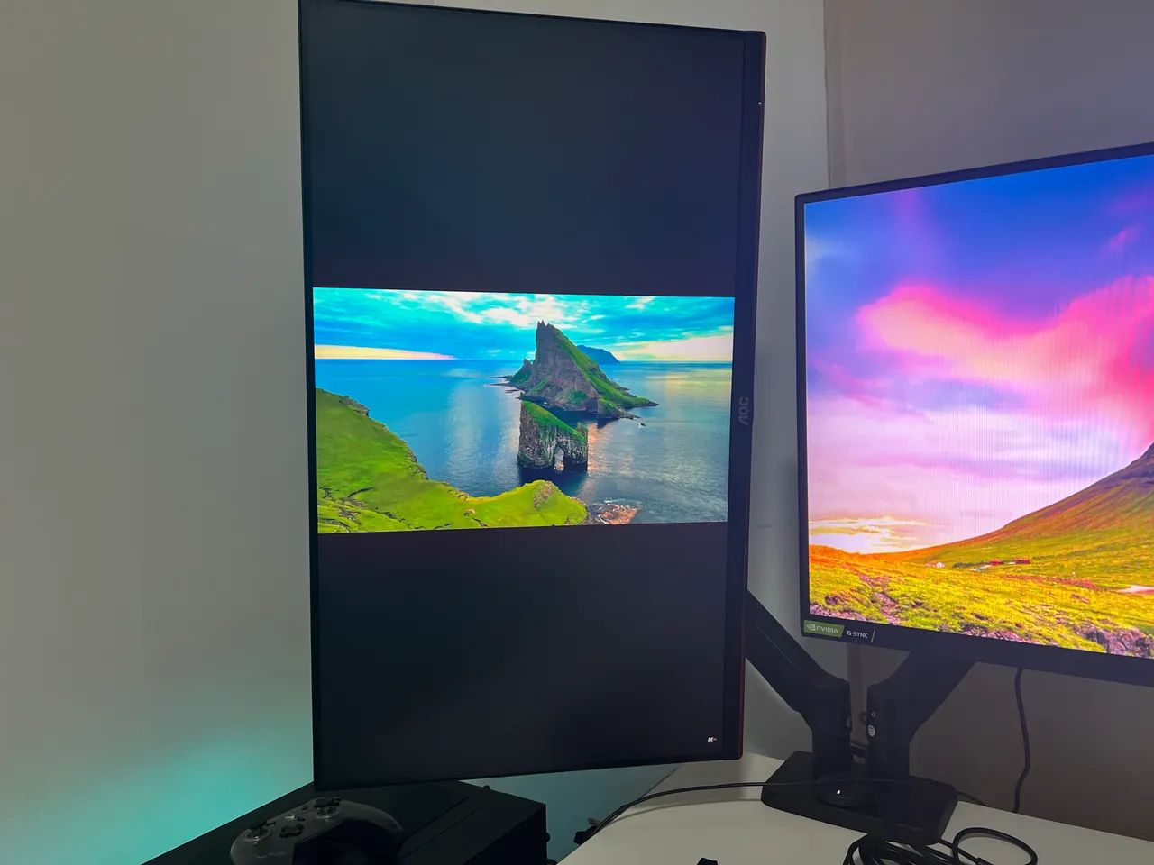Setup Gamer Completo - c/ 2 monitores - Foto 2