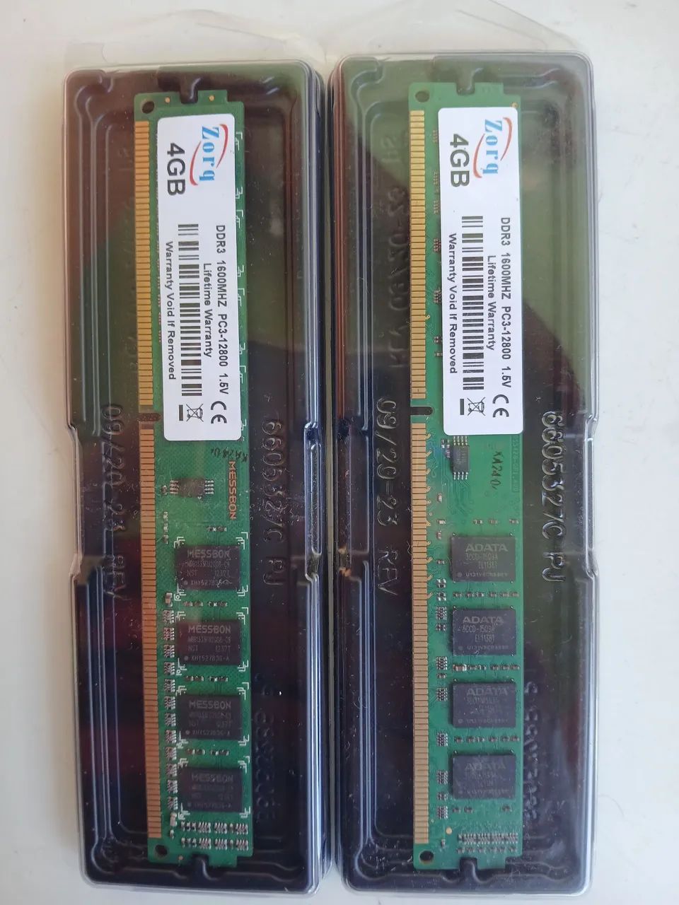MEMÓRIA RAM DDR3 4 GB FREQUÊNCIA 1600 PRA COMPUTADOR  - Foto 2