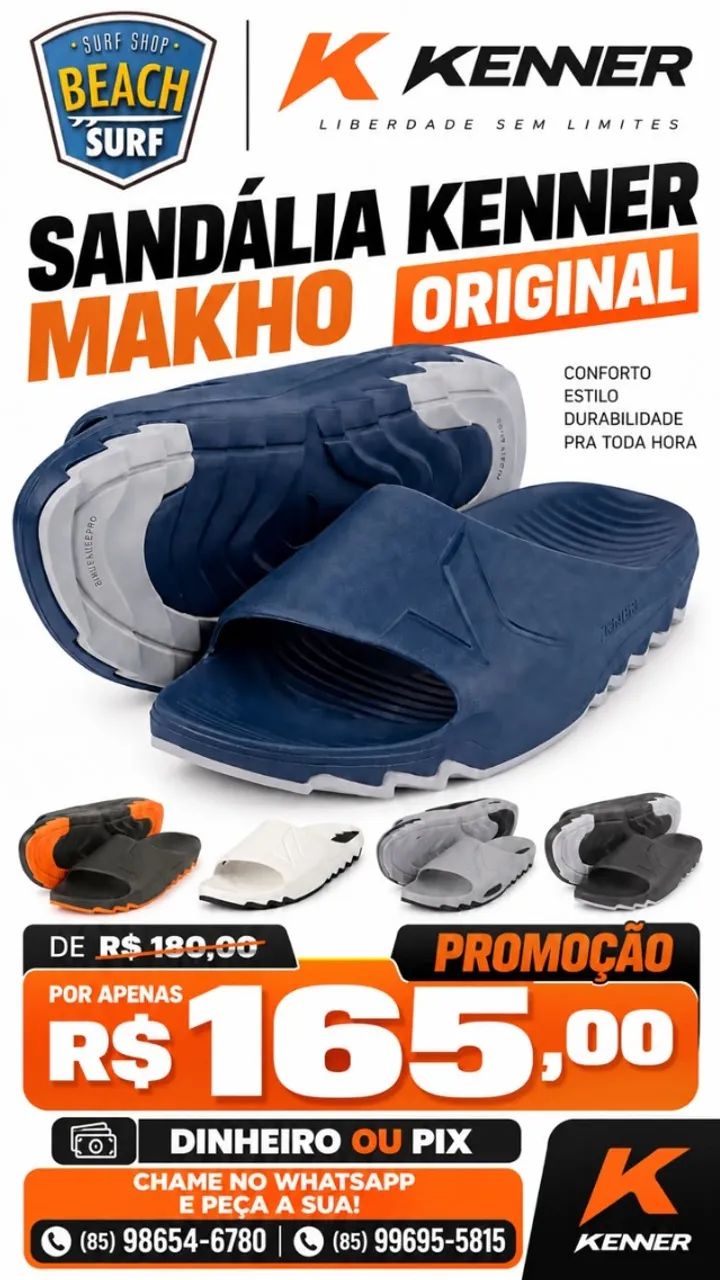 Kenner Slide Makho Originais 