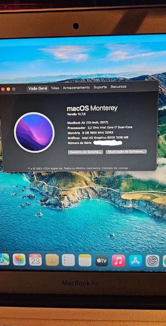 MacBook Air 13? 2017 - i7 | 8GB RAM | SSD 500GB - Notebooks
