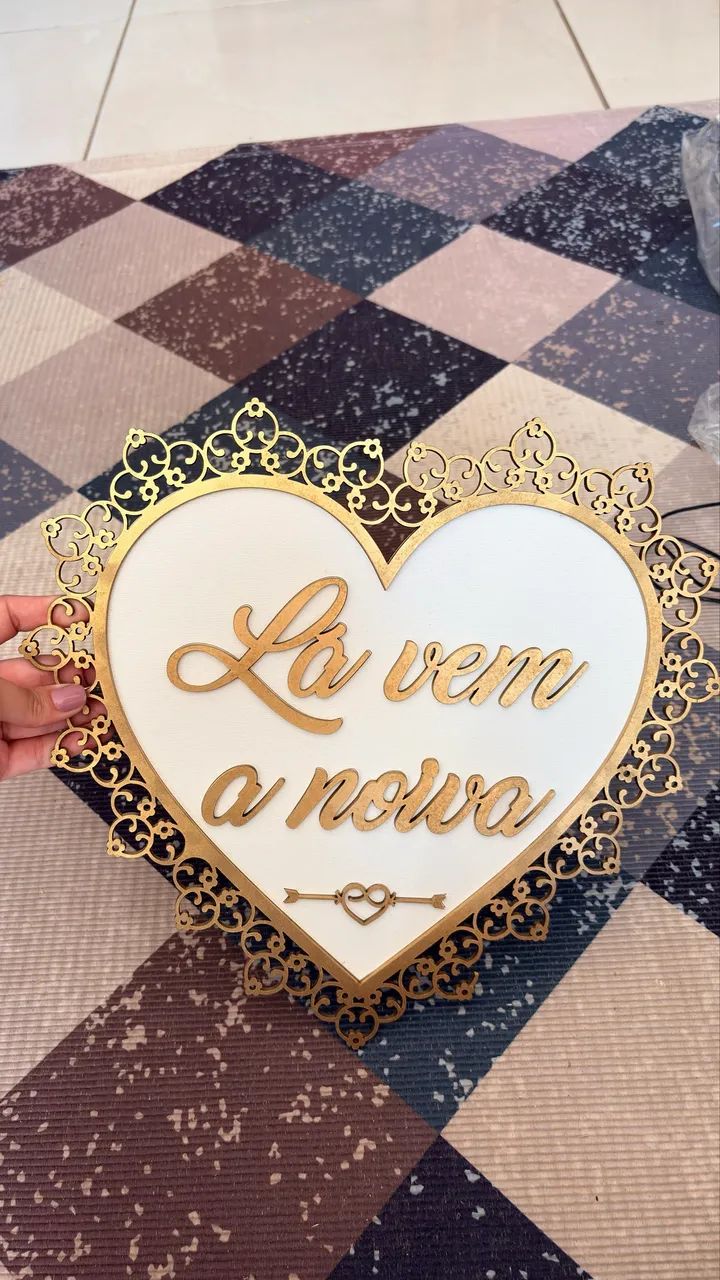 Placa : Lá vem a noiva  - Foto 2