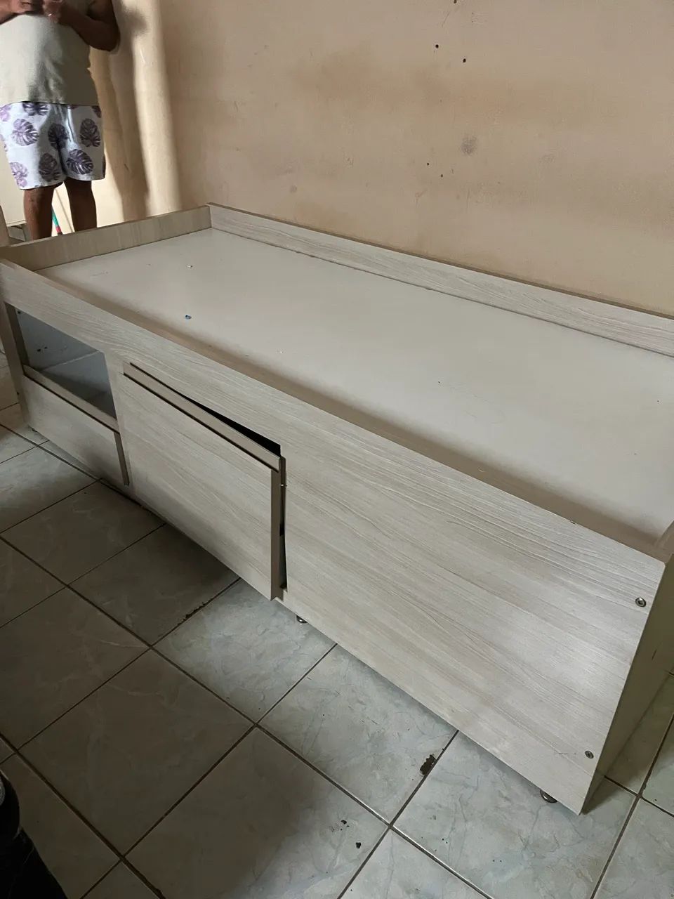 Cama de solteiro 100%mdf  - Foto 3