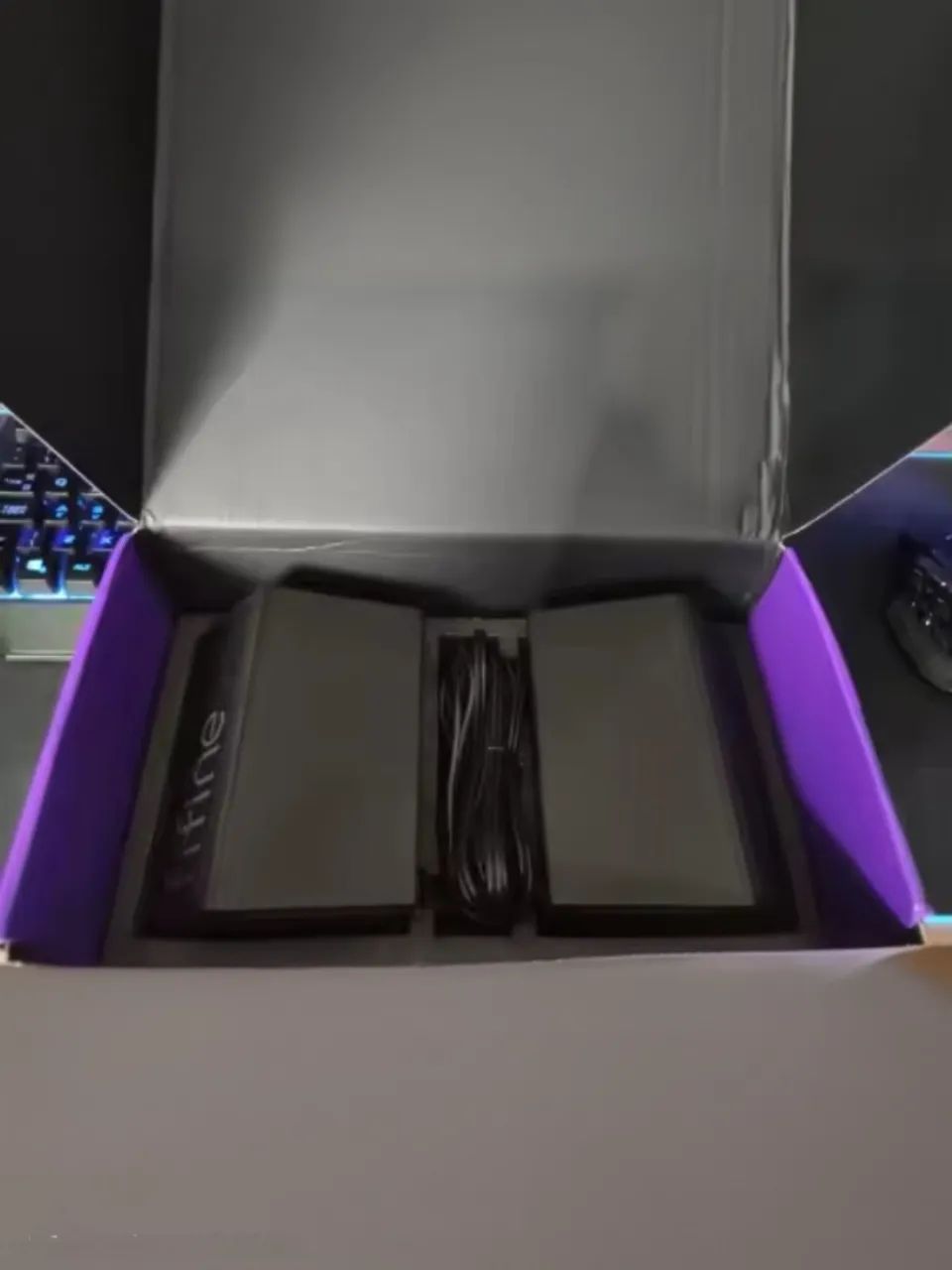 Caixa de Som para PC Fifine A20 RGB USB Estéreo - Nova e Lacrada