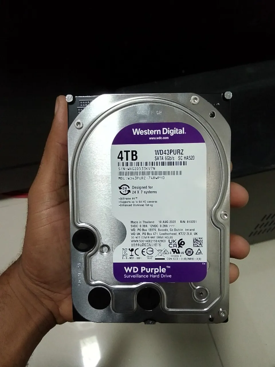 外付けハードディスク・ドライブ Western Digital WD161KRYZ 16TB HDD HD 16TB Western Digital Gold WD161KRYZ - Enterprise, 7200RPM, Alta