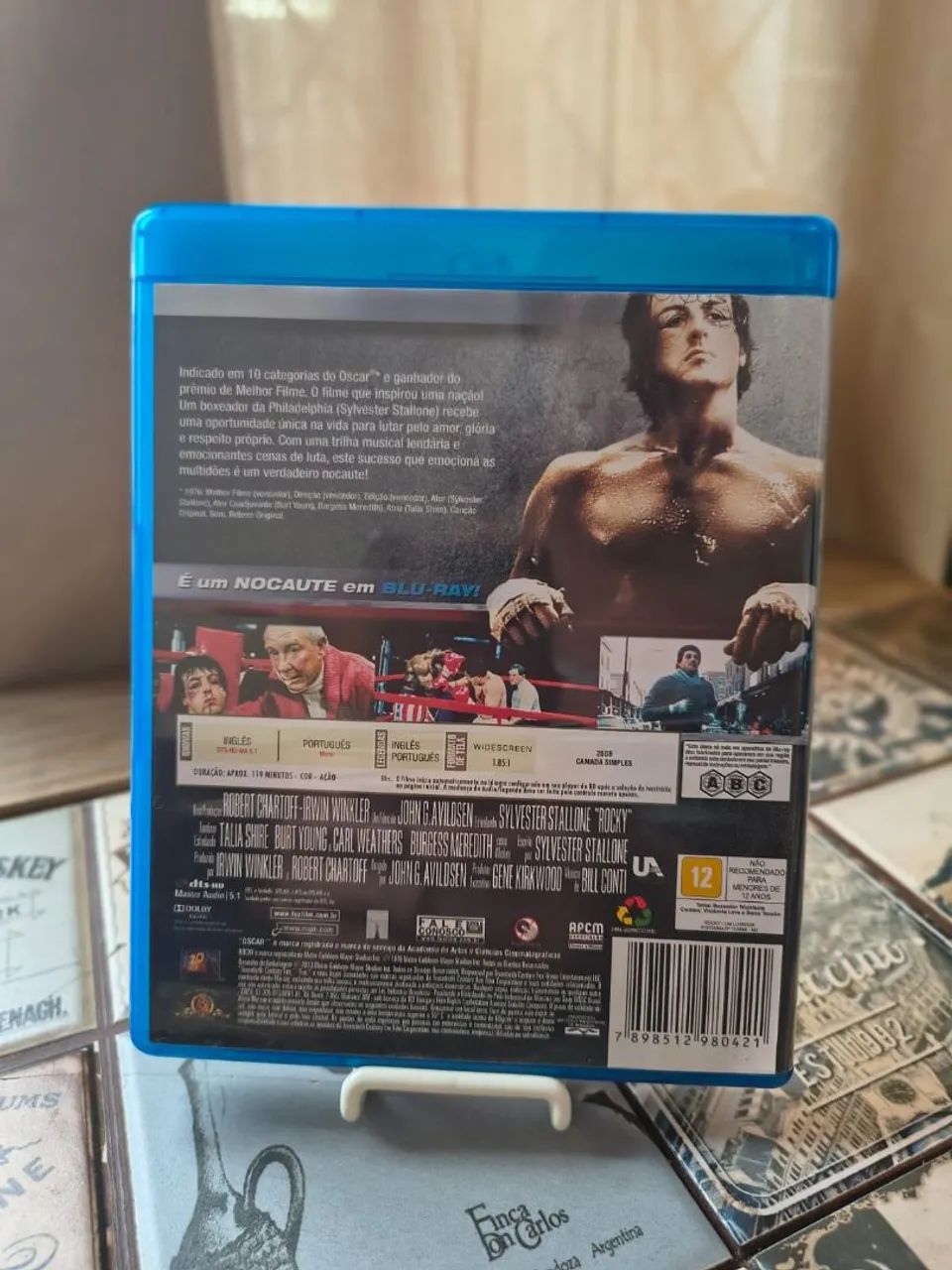 Blu-ray Rock Um Lutador - Ótimo estado - Foto 2