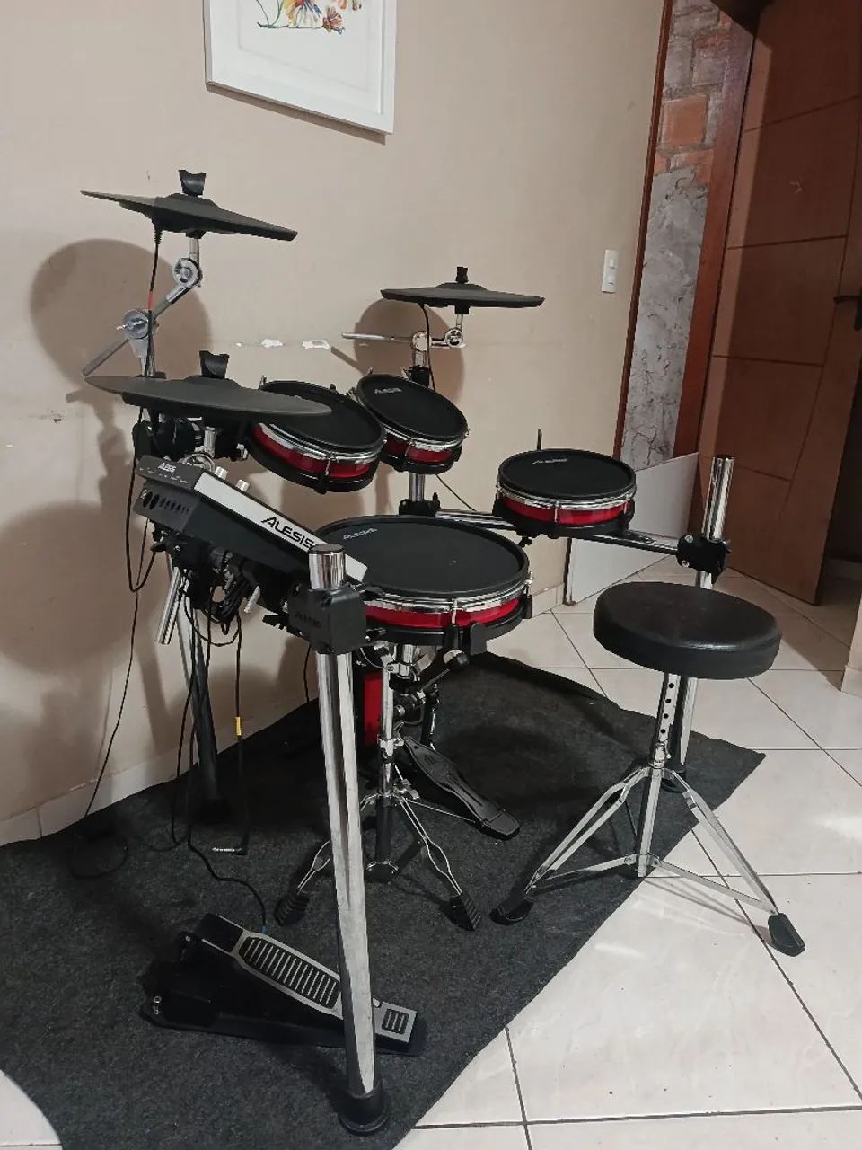  Bateria Eletrônica Alesis Crimson - Foto 4
