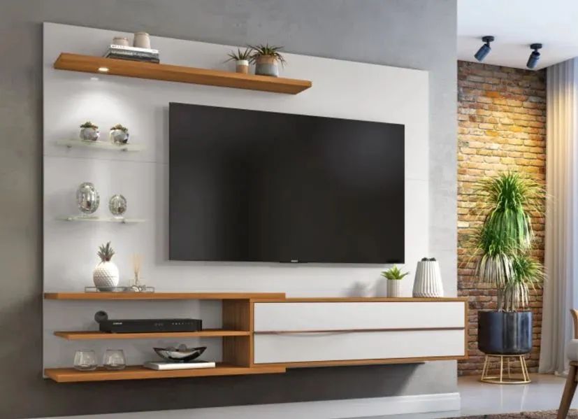 Painel NT1115 Notável 180cm com LED - Para TVs de até 60 Polegadas - Entrega Imediata;
