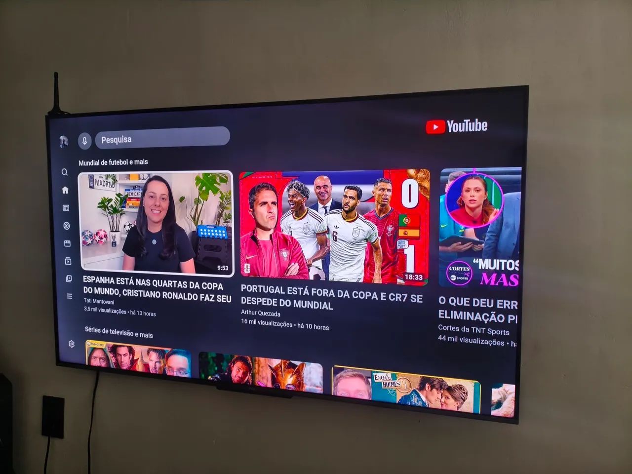 TV TCL 55 polegadas QLED  - Foto 2