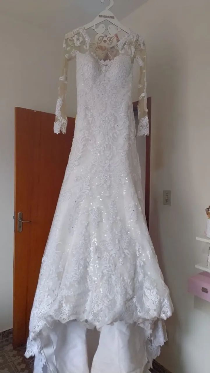 Vestido de noiva sereia - Foto 4
