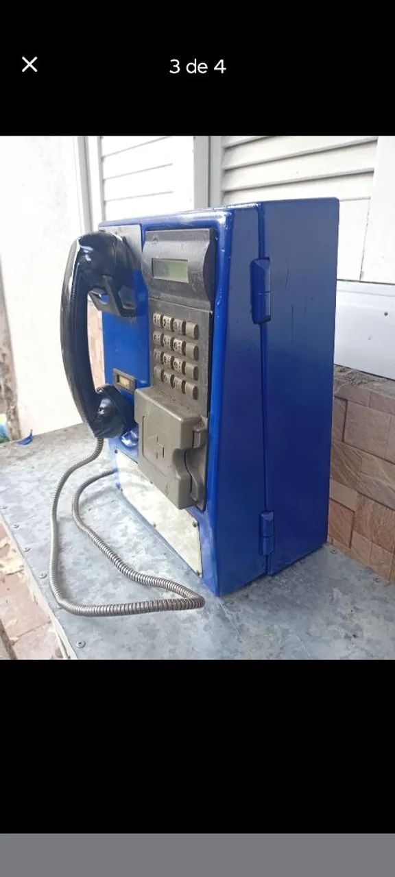 Telefone Antigo de Orelhão  - Foto 3