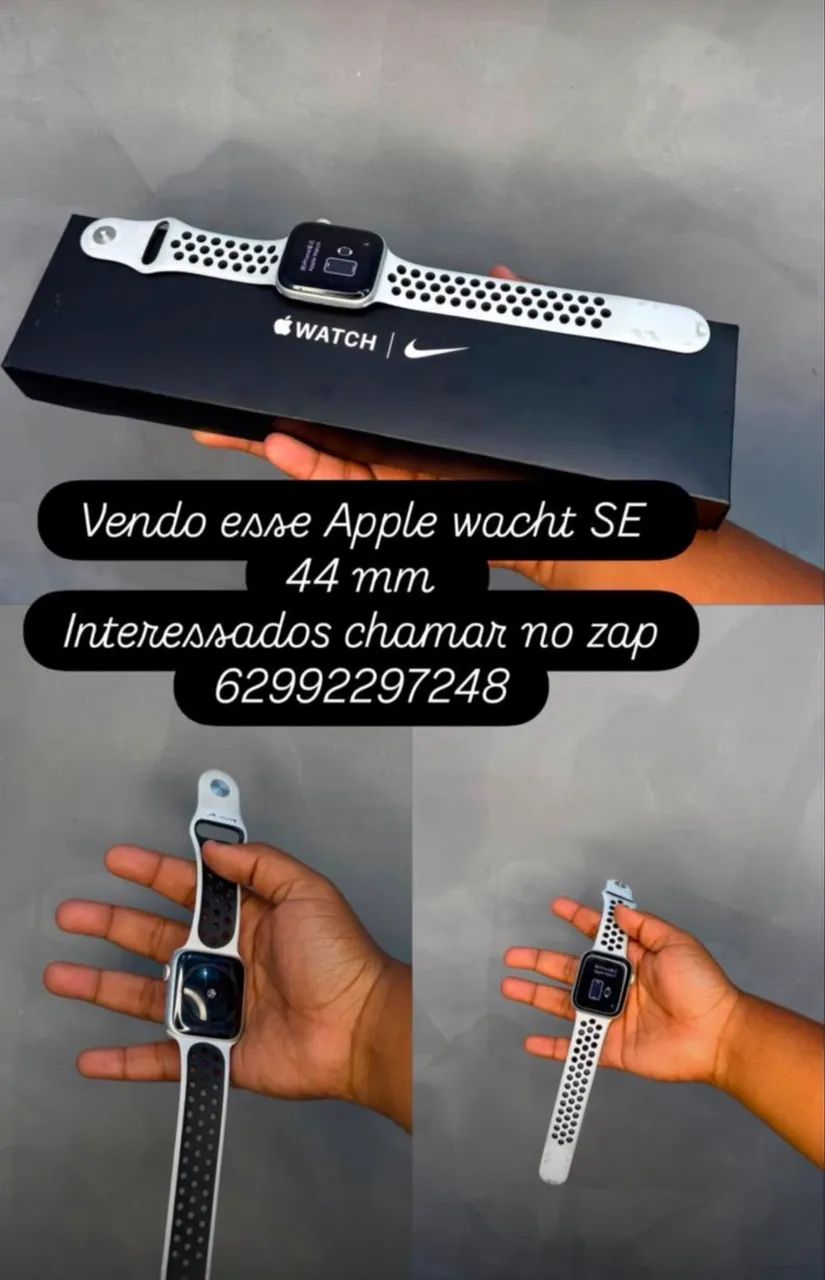 Vendo um Apple Watch SE 44mm - Foto 4