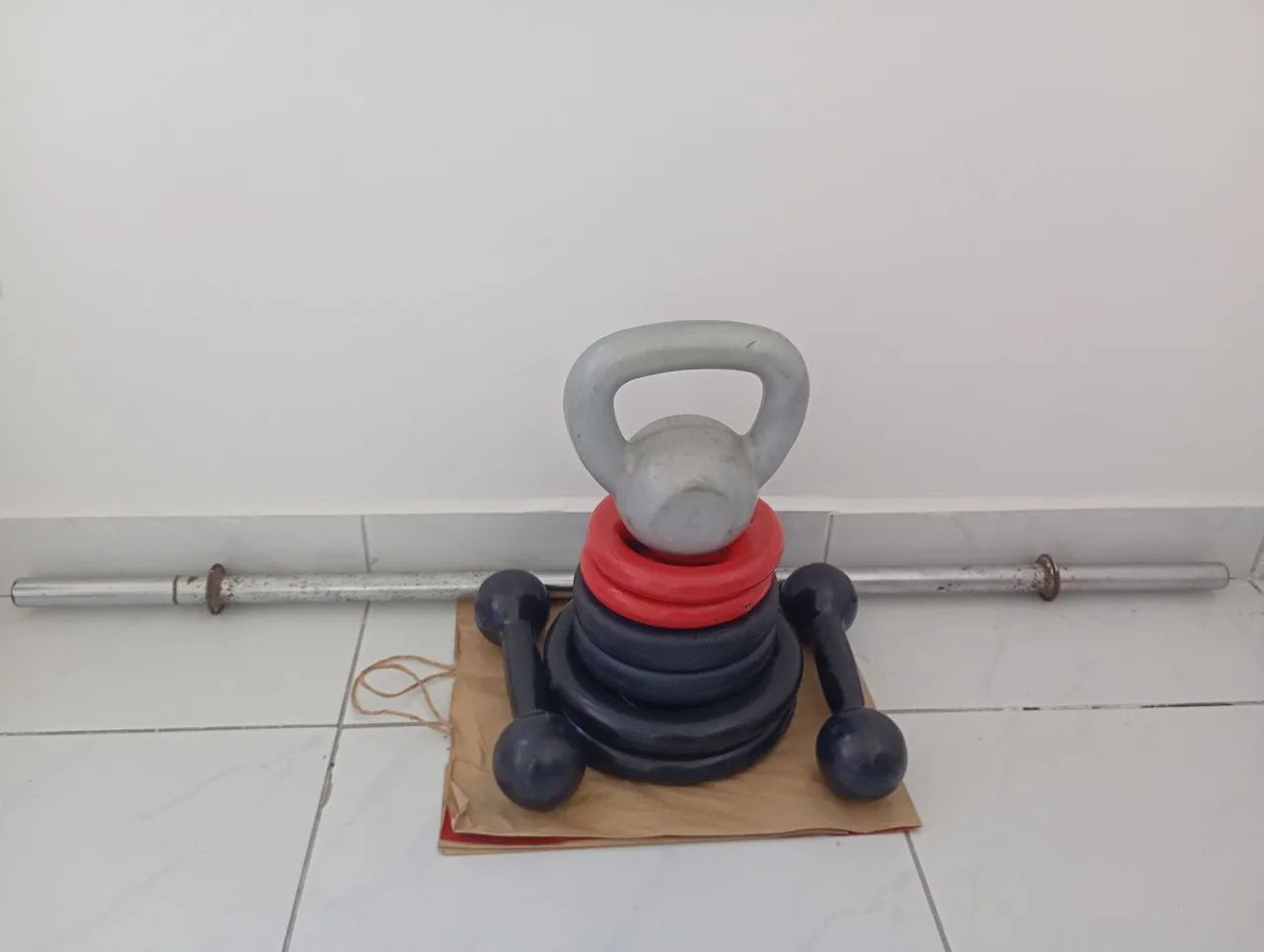 Material de musculação 