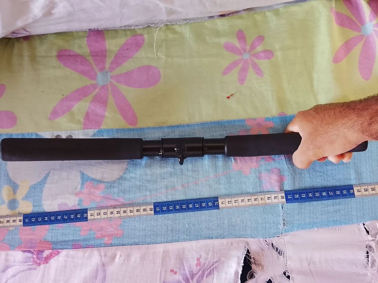 Barra Musculação Curva de 50cm - Foto 3