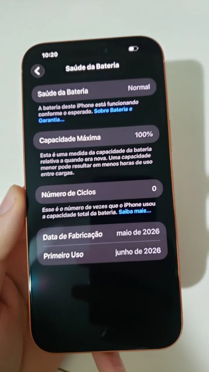 Iphone 17 Pro Max 256gb Cosmic Orange Novo - Foto 3