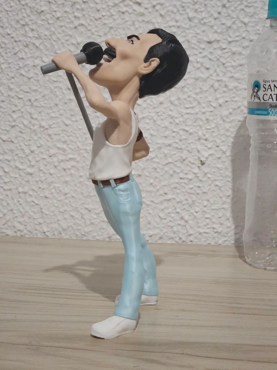 Boneco Freddie Mercury Colecionável - Miniatura Queen - Foto 4