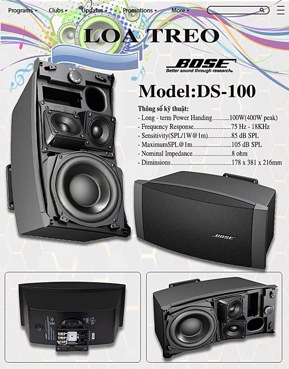 Bose ds100se (valor do par) - Foto 3